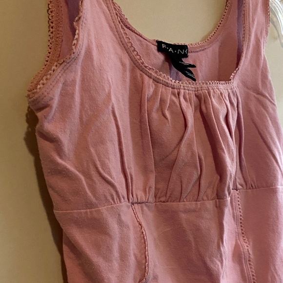 Pink Women's Tank Top - Picture 3 of 4